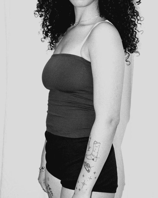 Calomel: Warmi Tube Top - Black