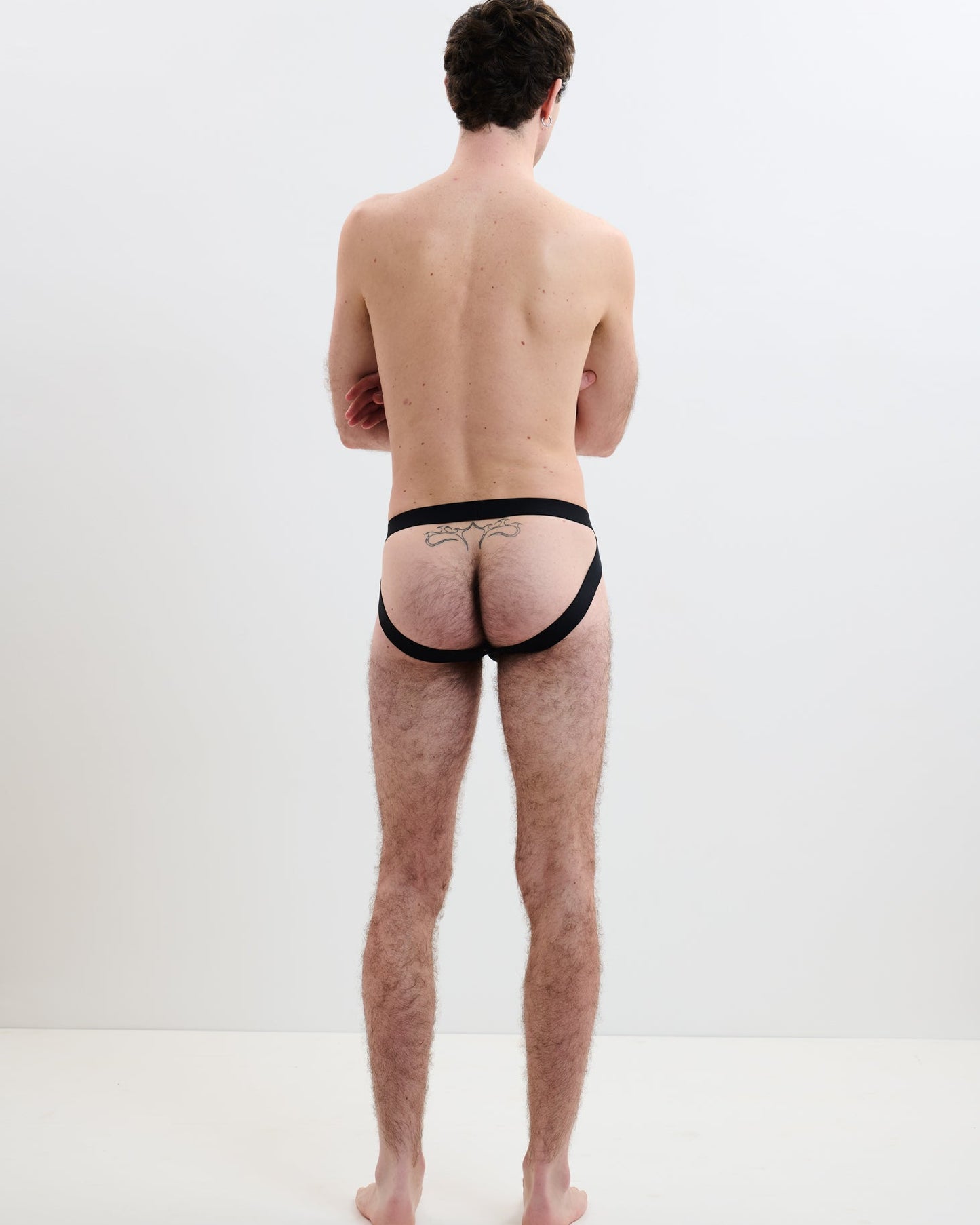 Full Of Desire: Louis Lace Jockstrap - Black