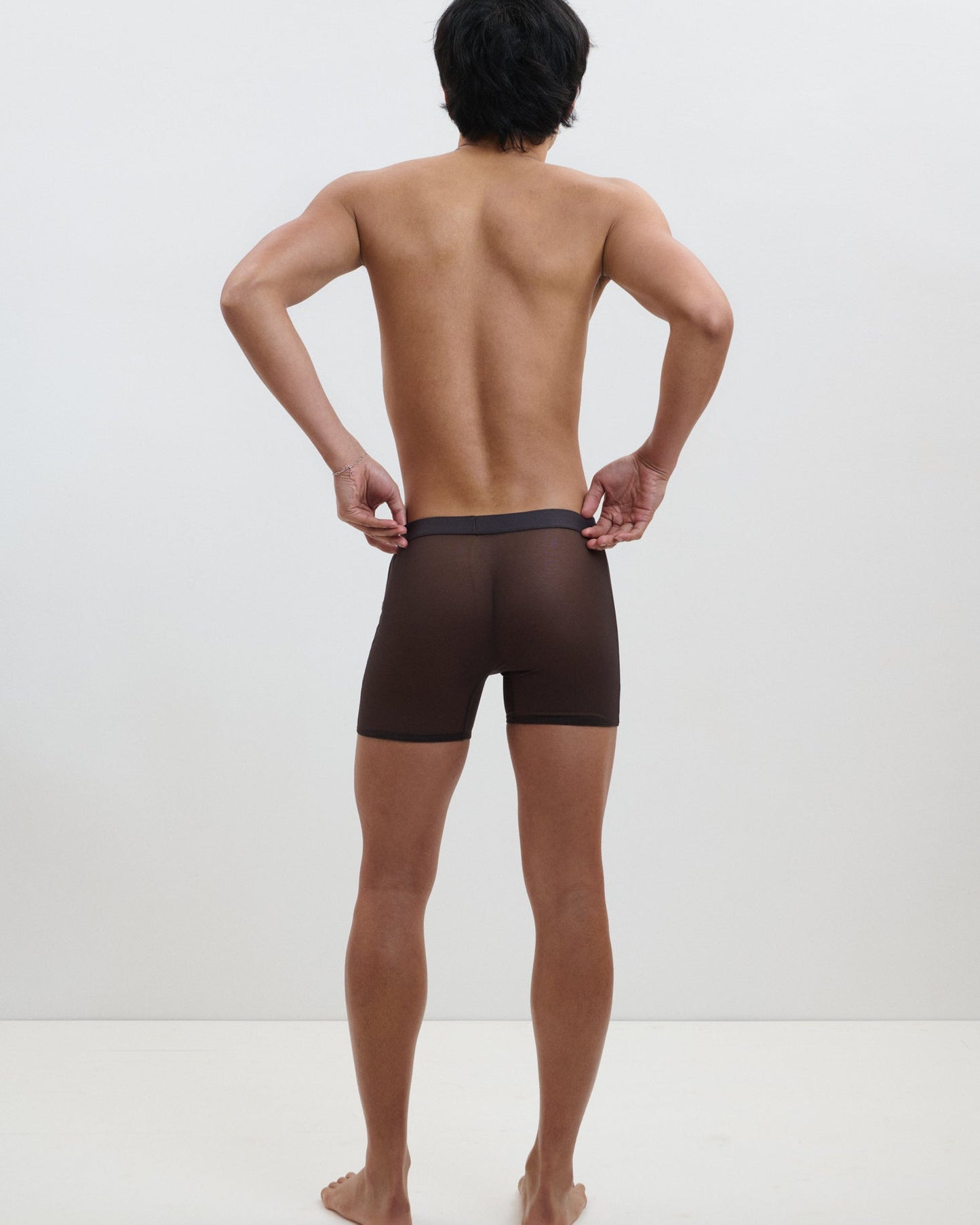 Full Of Desire: Jonathan Mesh Boxer - Brown