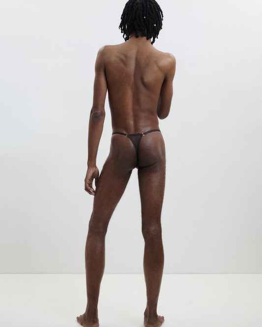 Full Of Desire: Jonathan Mesh String - Black