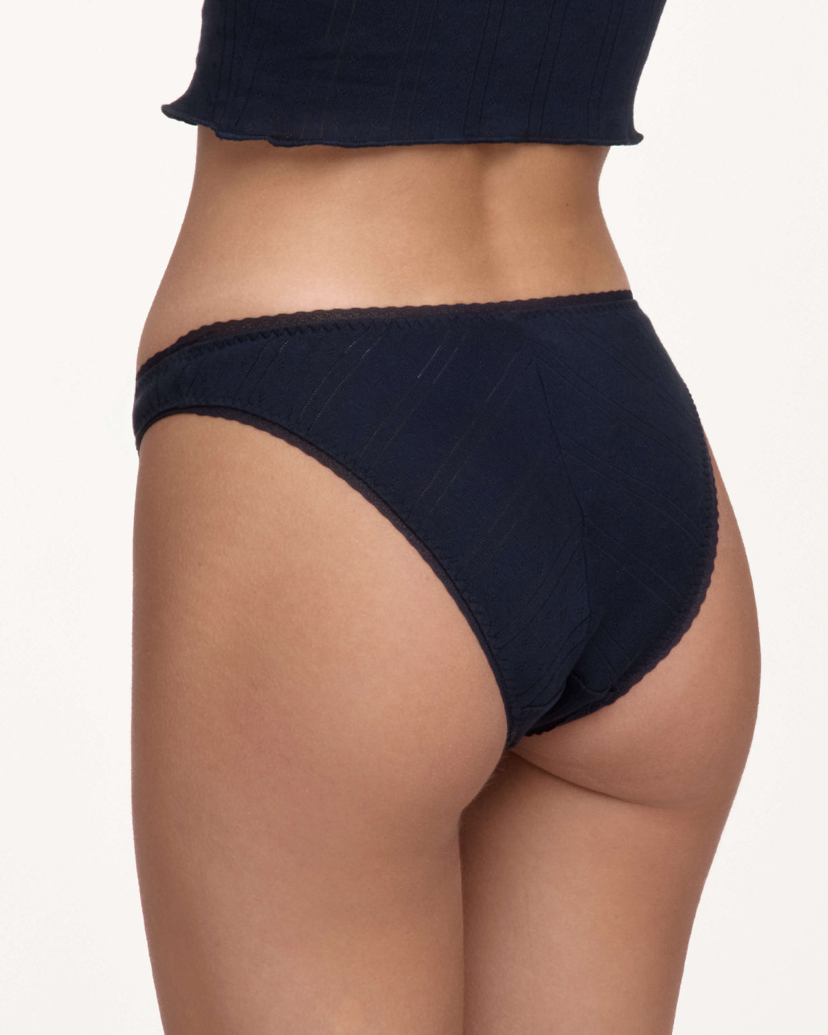 Cou Cou Intimates: The High Rise Brief - Navy