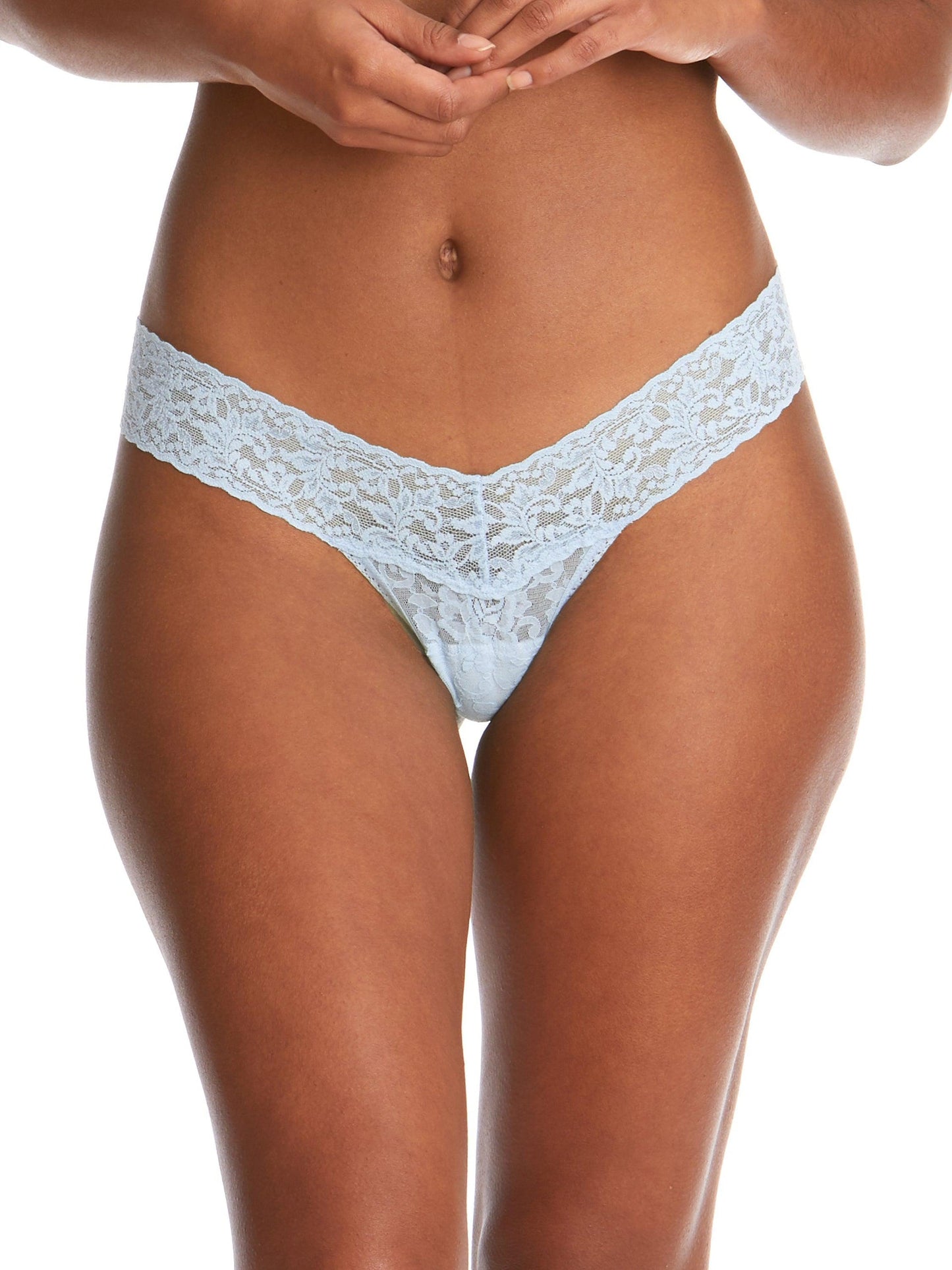 Hanky Panky: Lace Low Rise Thong - Fashion Colors