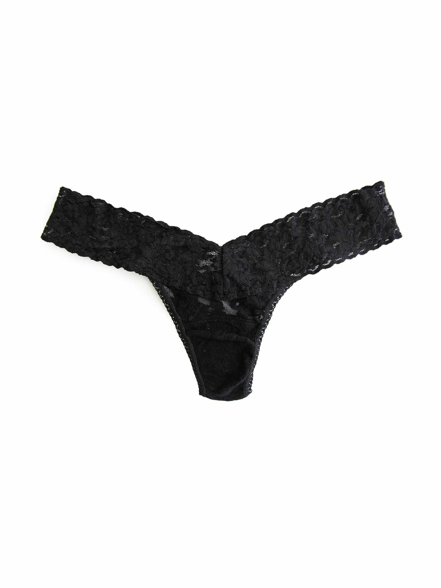 Hanky Panky: Low Rise Lace Thong - Basics