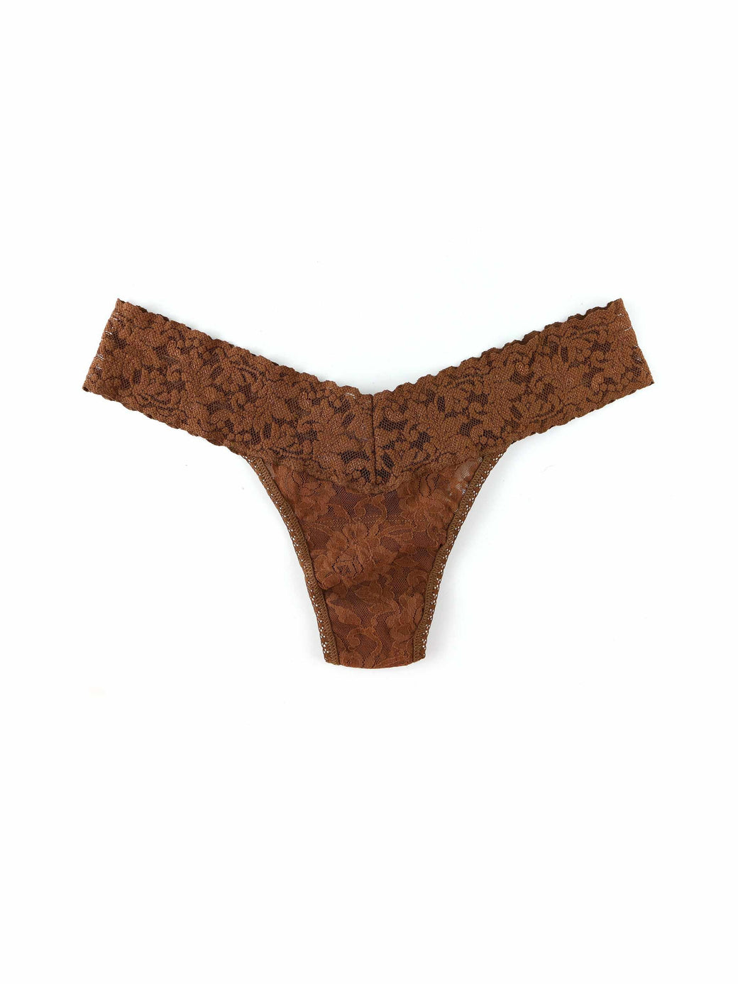 Hanky Panky: Low Rise Lace Thong - Basics