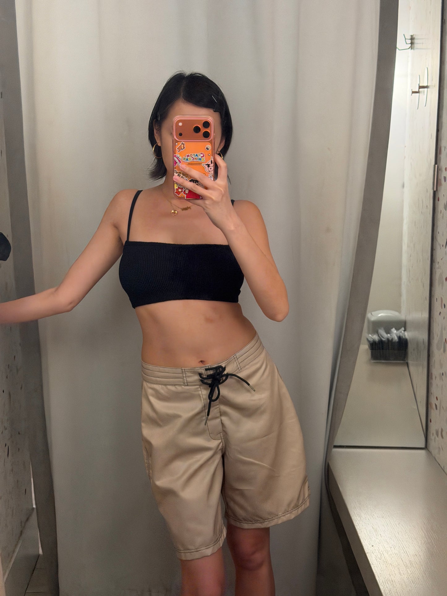 Hakea: Long Boardshorts - Beige