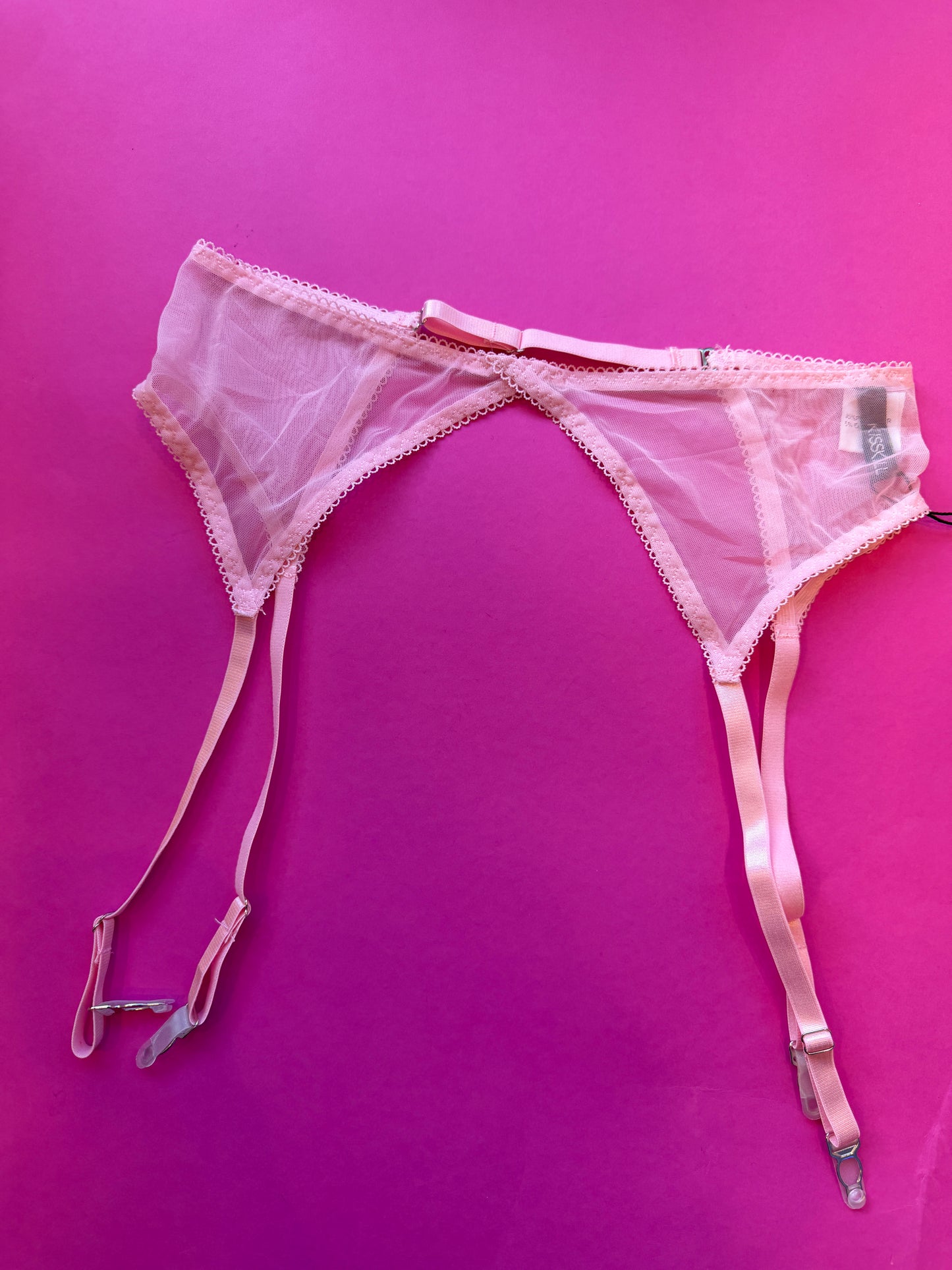 KissKill: Kayla Garter Belt - Pink