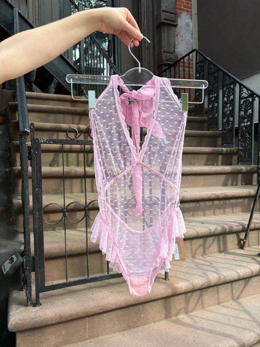 Only Hearts: Coucou Lola Bettie Teddy - Candy Pink