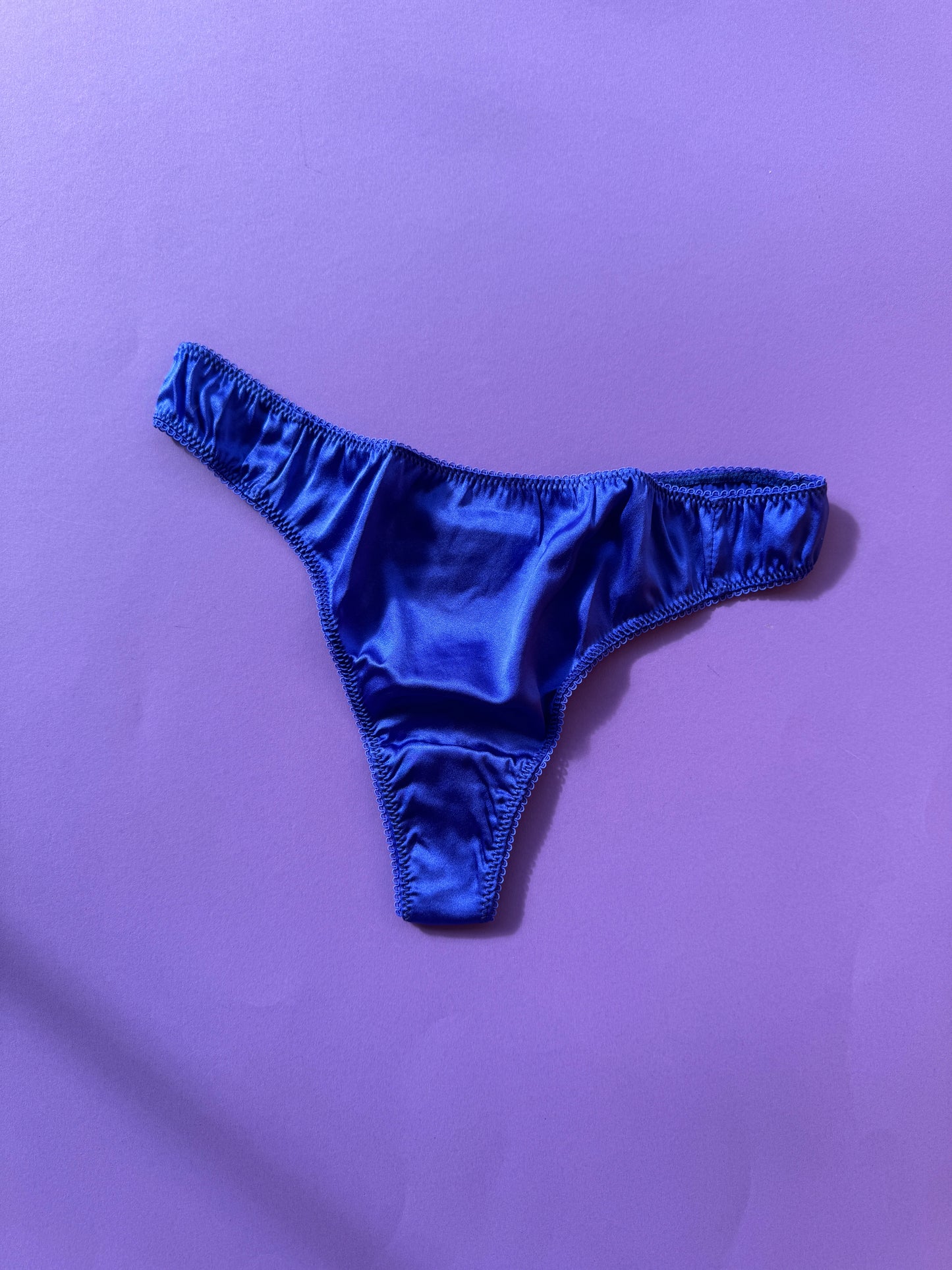 Araks: Grier Silk Thong - Tanzanite