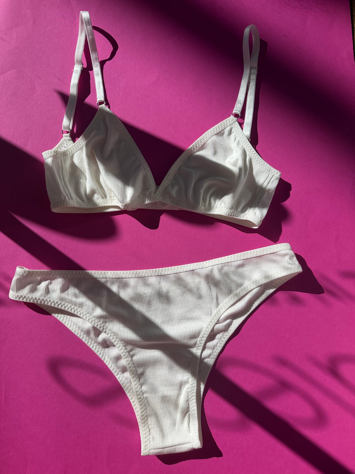 Kye Intimates: Hacci Daily Triangle Bra - Natural