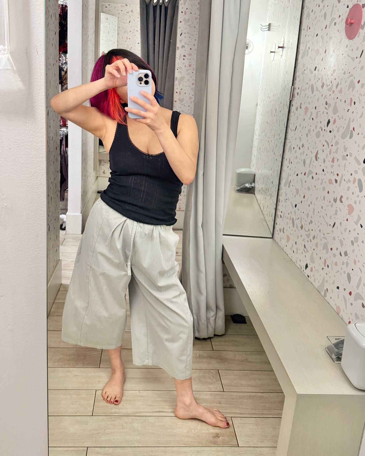 Belle Anna: Breezy Shorts - Mist