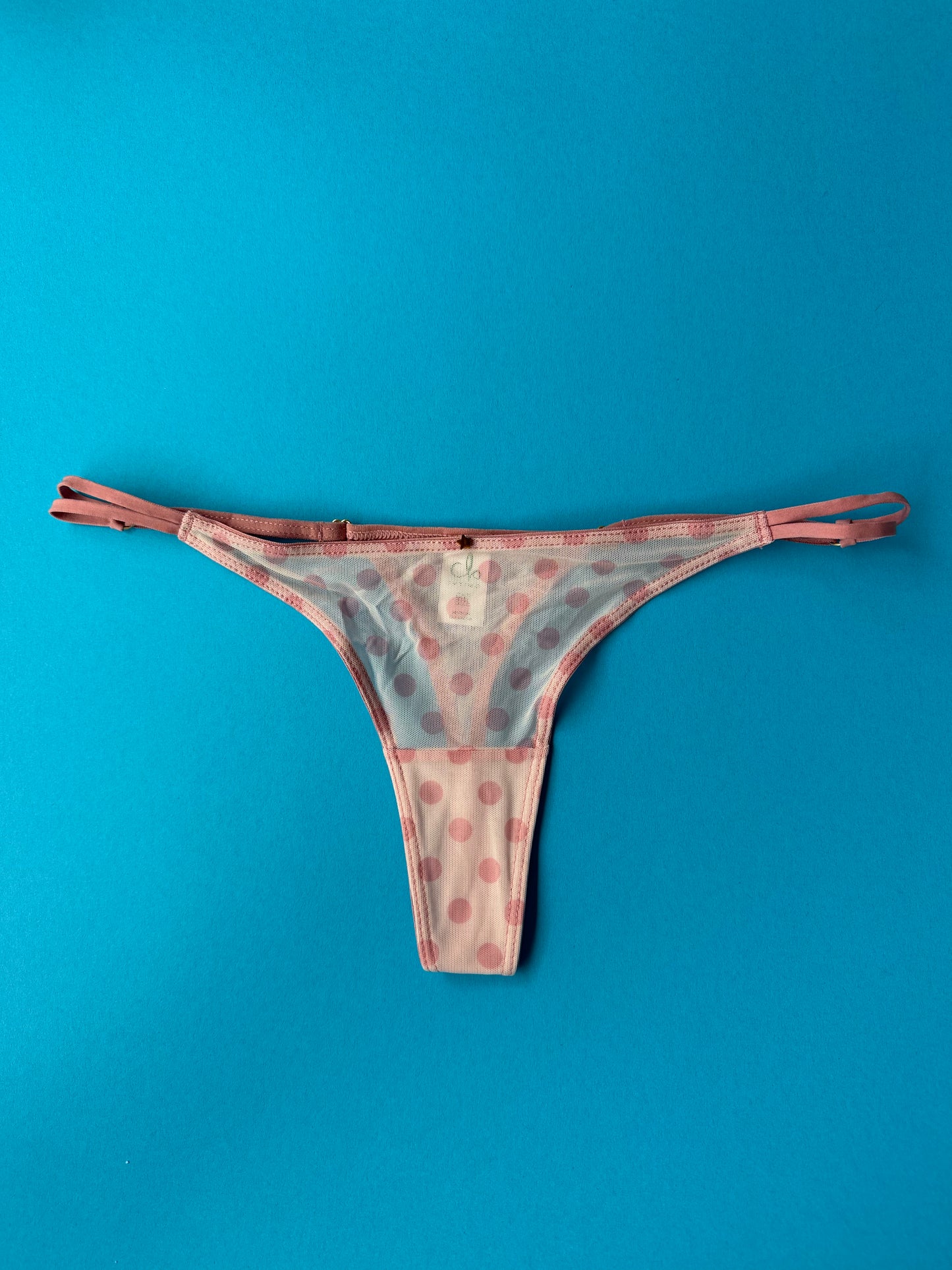 Clo: Malla Adjustable Thong - Pink