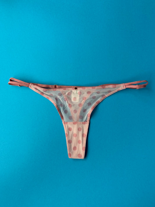 Clo: Malla Adjustable Thong - Pink