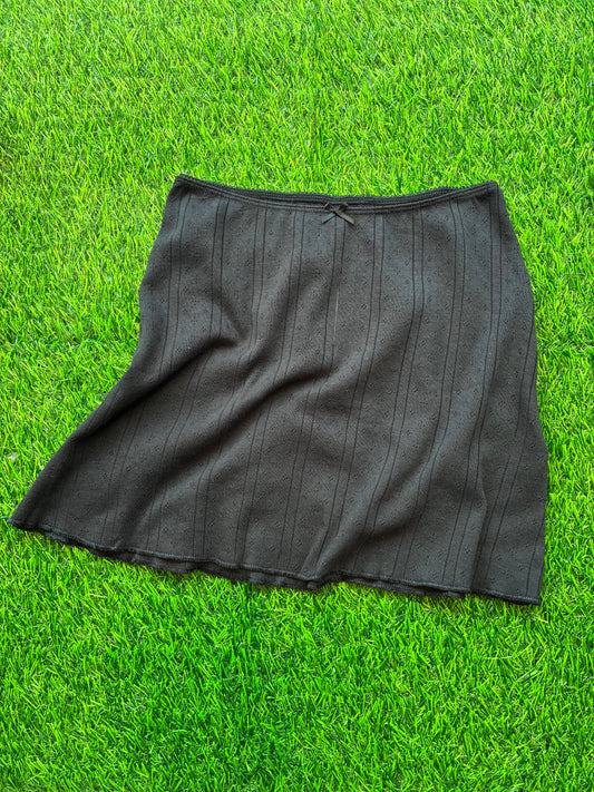 Cou Cou Intimates: The Mini Skirt - Black