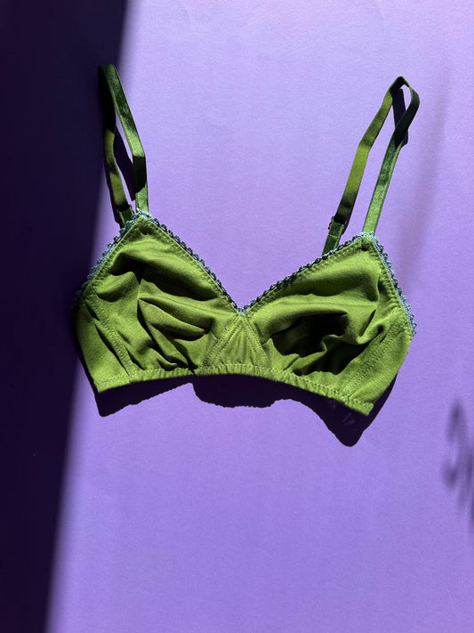 Araks: Antonia Cotton Bralette - Moss