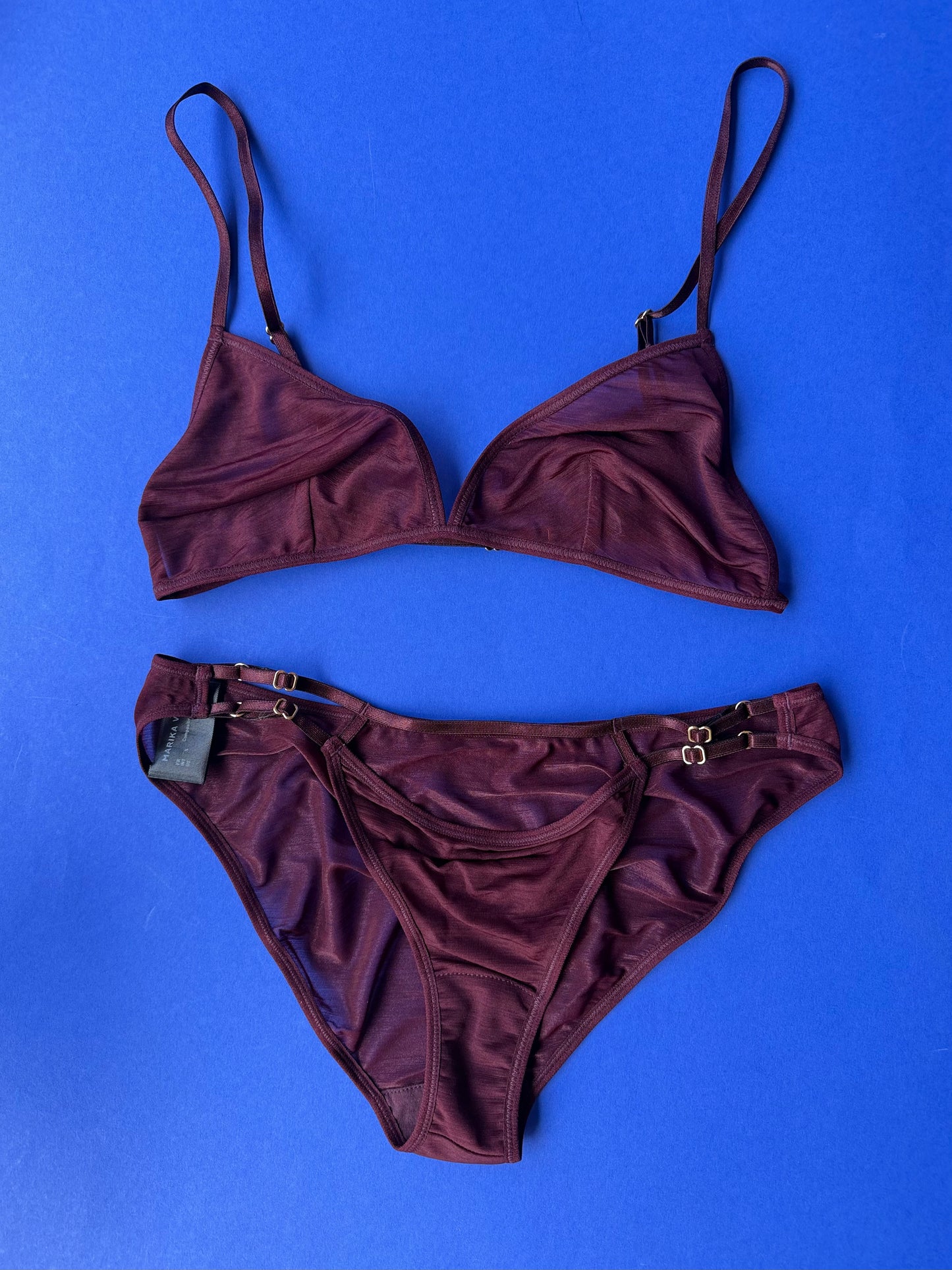 Marika Vera: Moore Bikini Brief - Burgundy