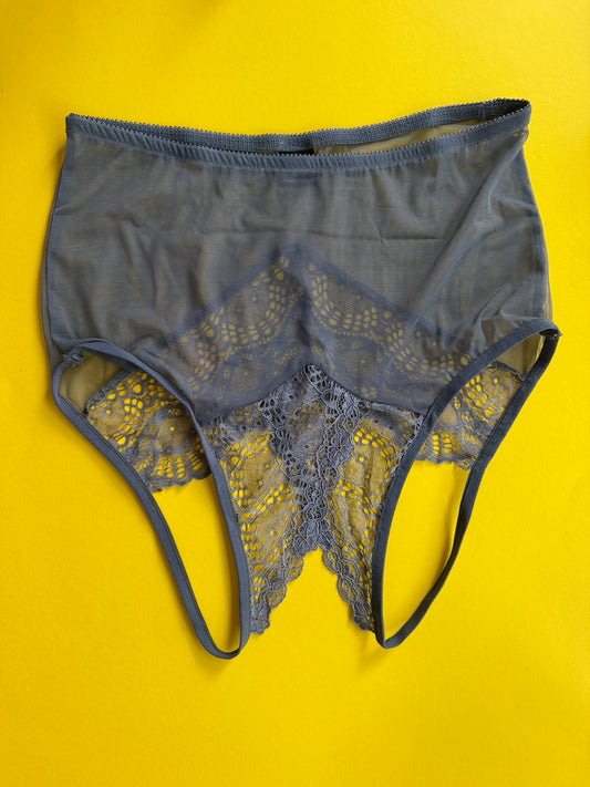 Only Hearts: Whisper Sweet Nothings Coucou High-Waisted Brief - Shadow