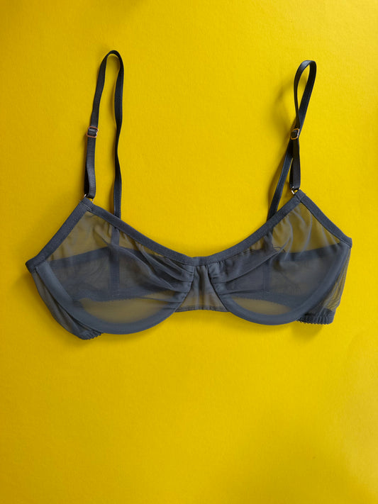 Only Hearts: Whisper Underwire Bra - Shadow