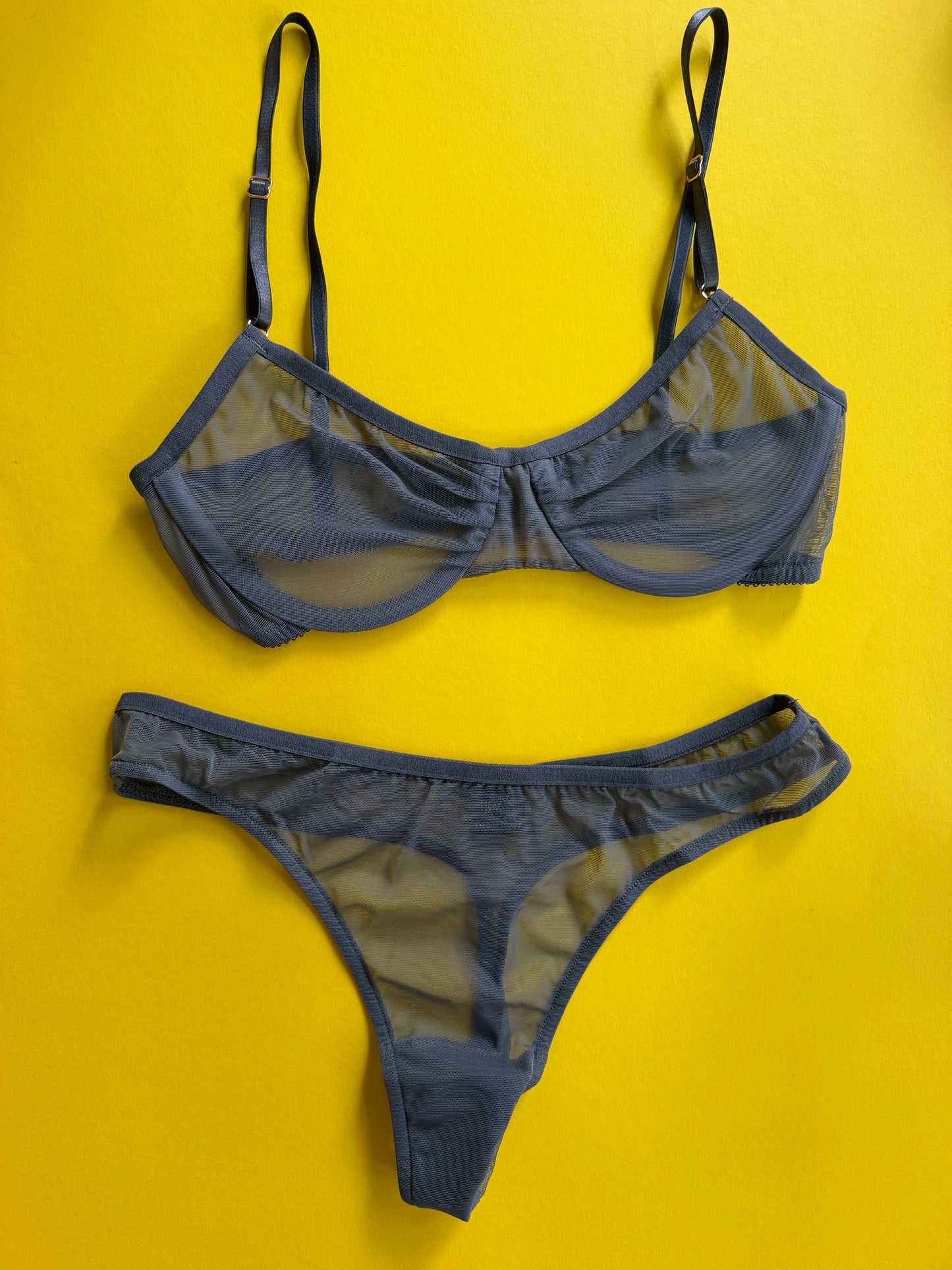 Only Hearts: Whisper Thong - Shadow