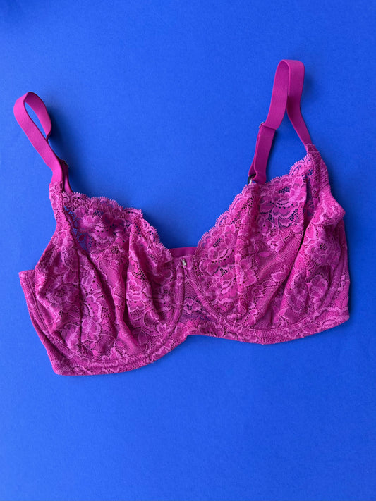 Montelle: Muse Full Cup Lace Bra - E-H Cups Only