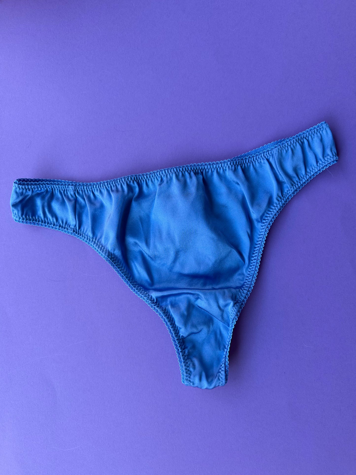 Araks: Grier Silk Thong - Bluet