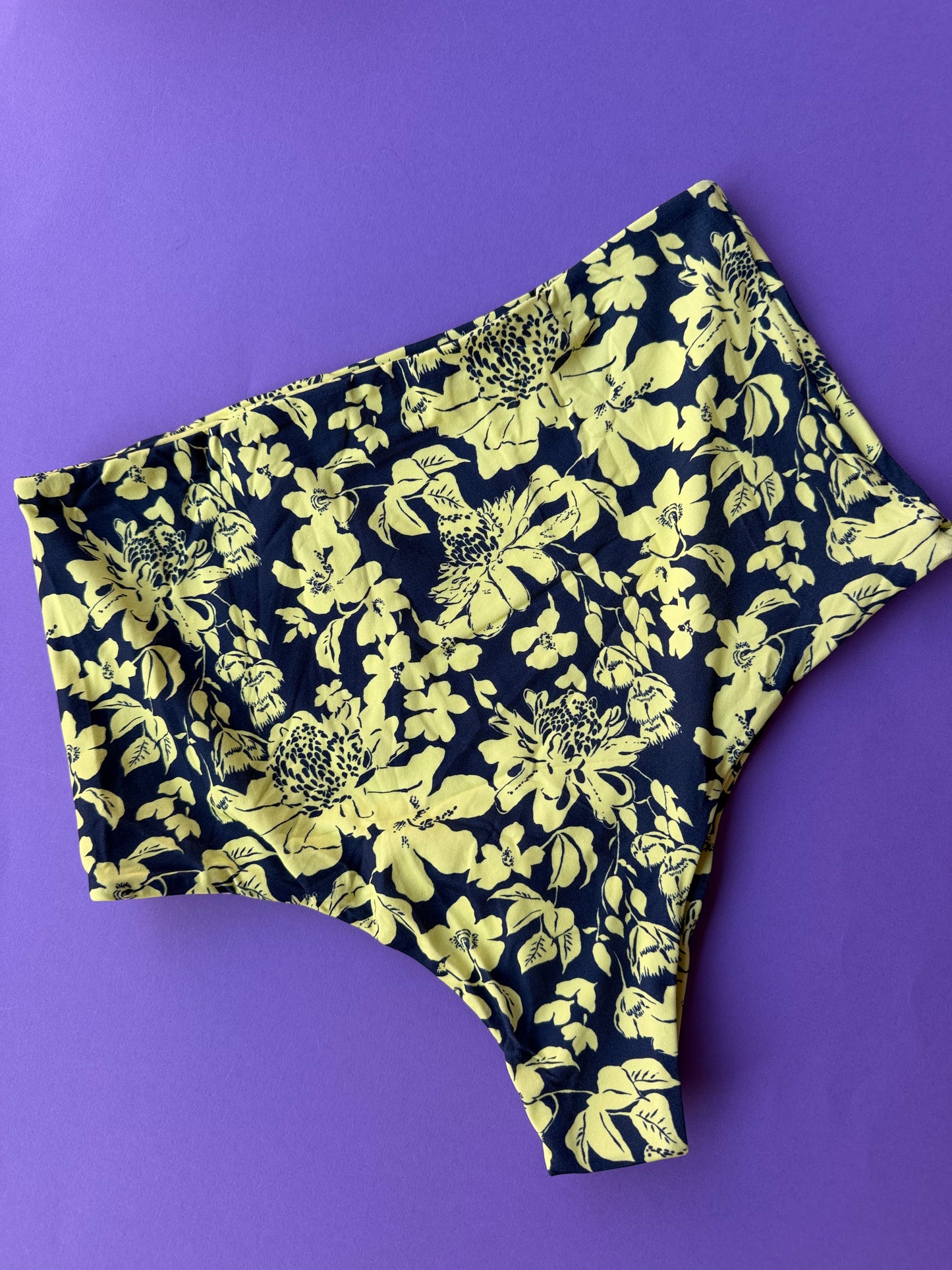 Acacia: Seychelles High-Waisted Bikini Bottom - Kazu Print – Azaleas