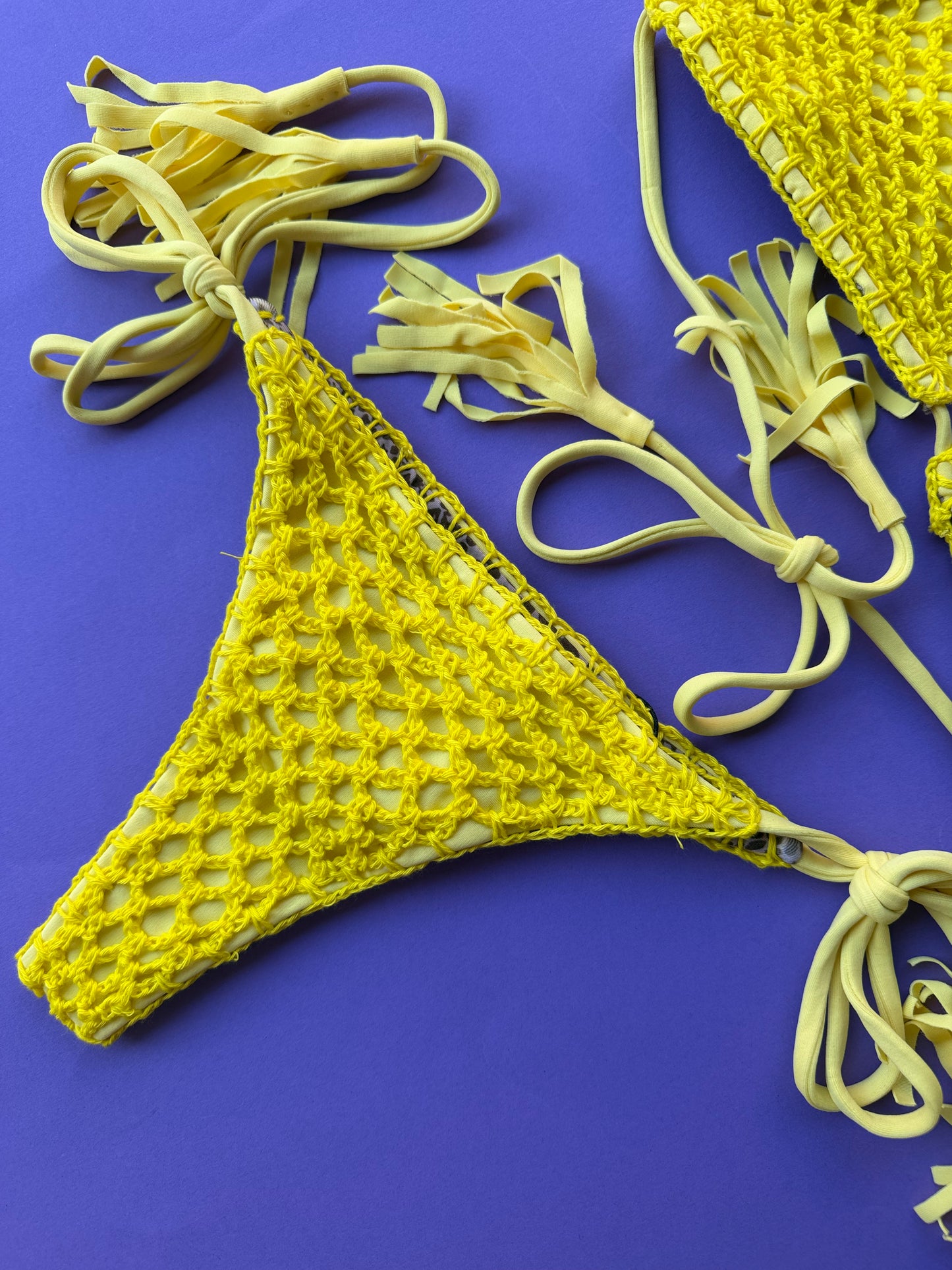 Acacia: Lauie Crochet Bikini Bottom - Pomelo