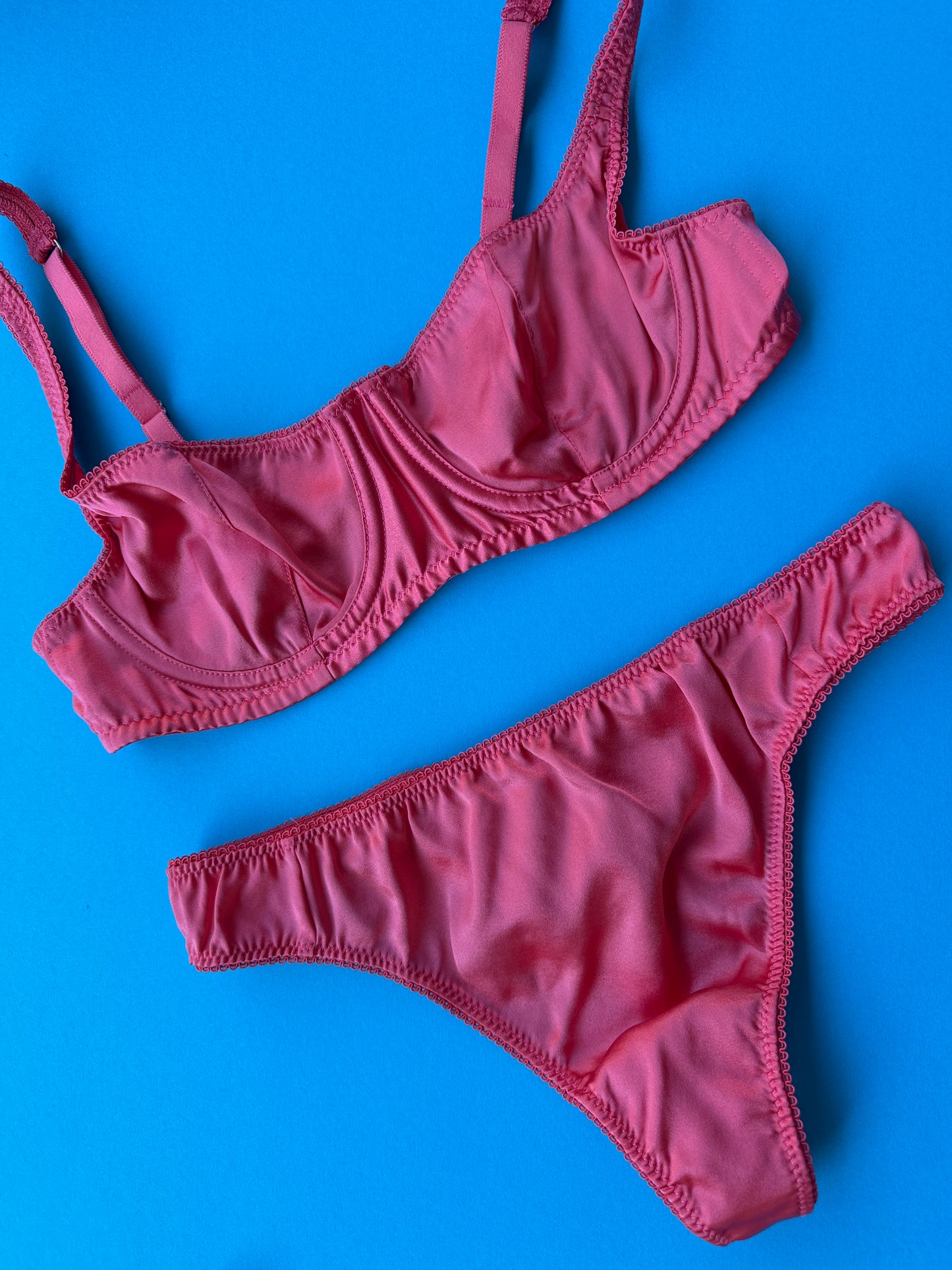 Araks: Grier Silk Thong - Rose