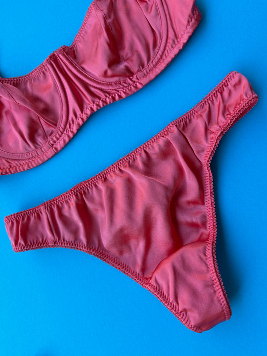 Araks: Grier Silk Thong - Rose