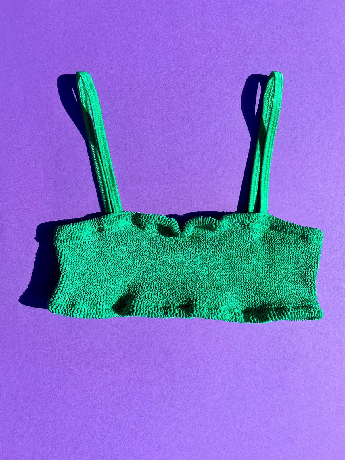 Hunza G: Gigi Straps Bikini Set - Emerald