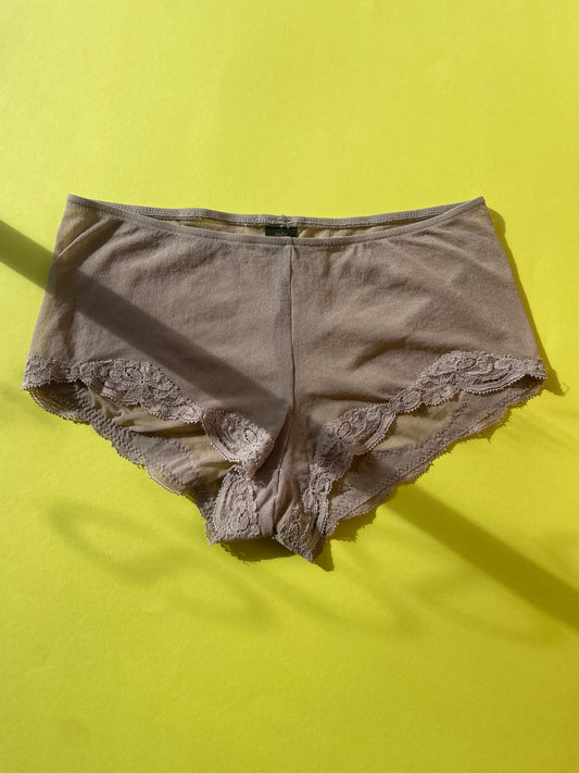 Only Hearts: Tulle with Lace Brief - Mystic Grey