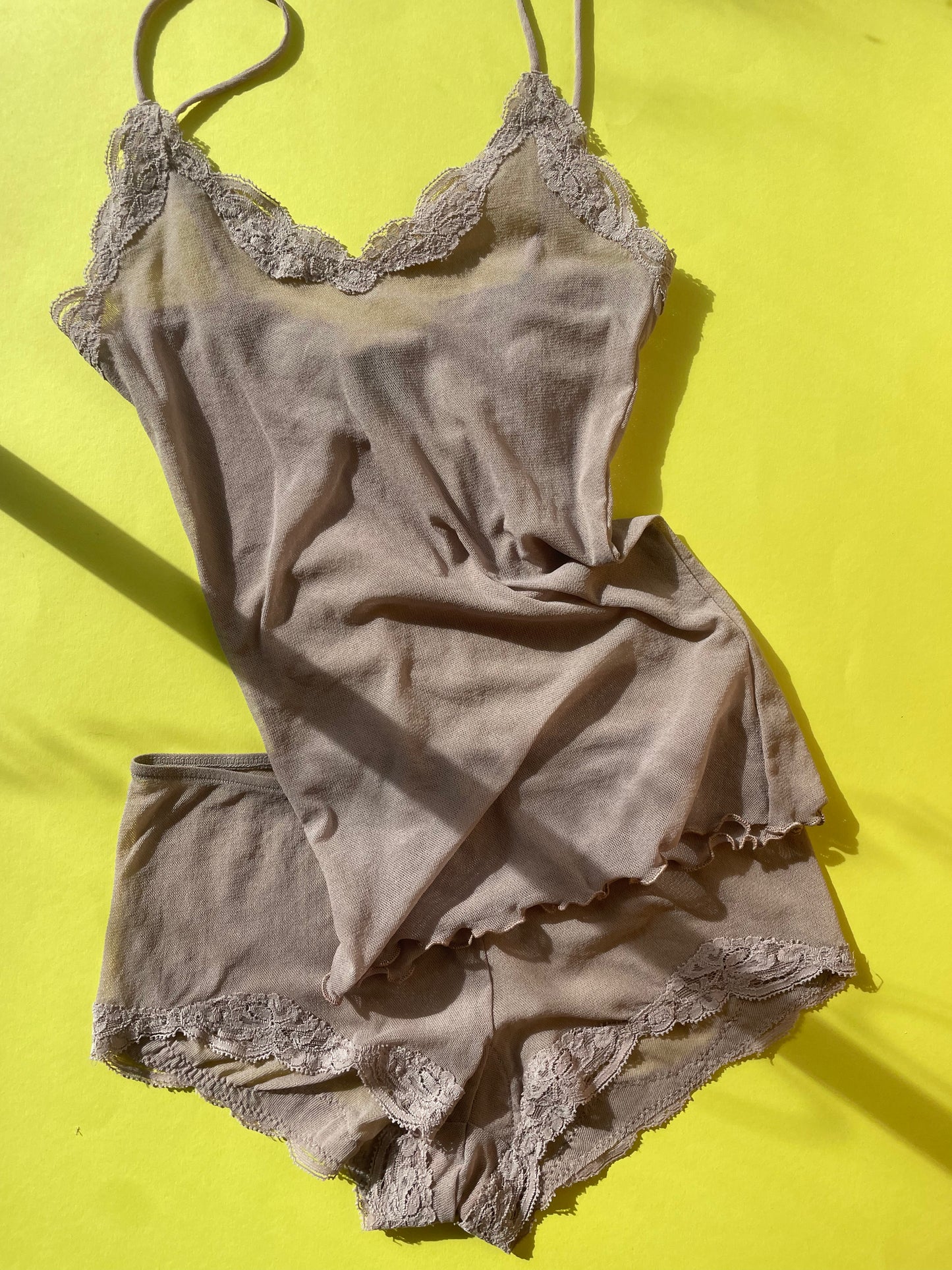 Only Hearts: Tulle with Lace Cami - Mystic Grey