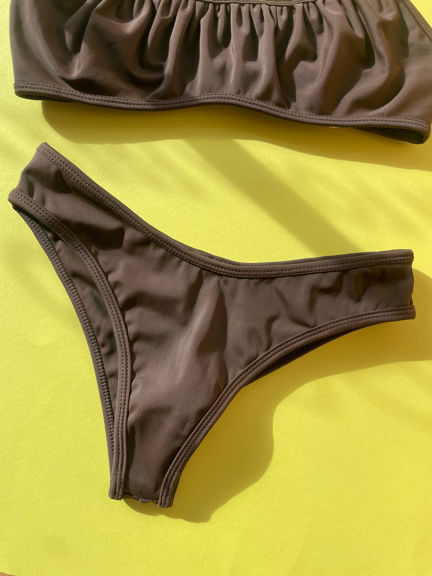 Belle Anna: Calla Bikini Bottom - Carob
