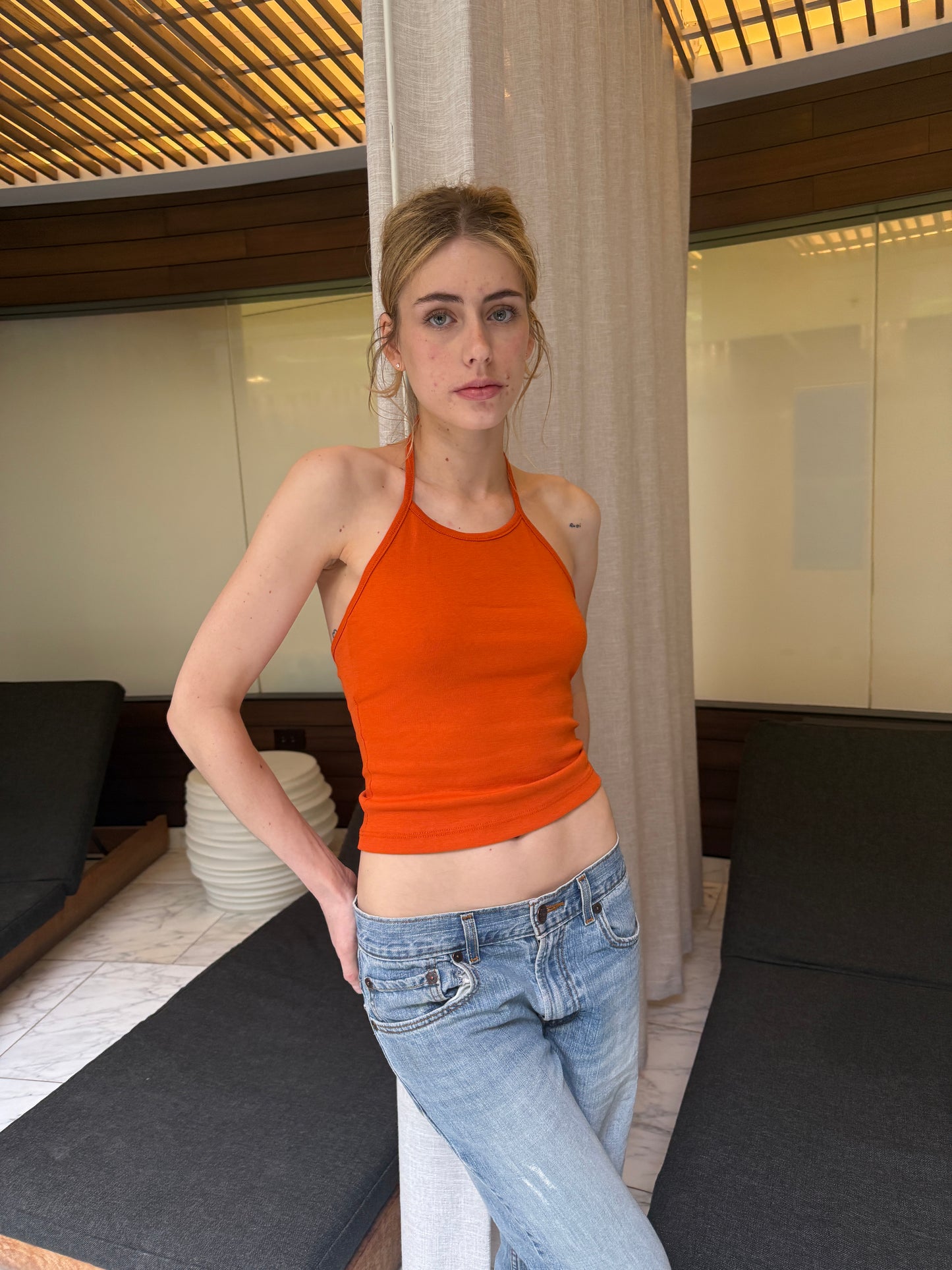 Calomel: Siki Halter Top - Sienna EXCLUSIVE