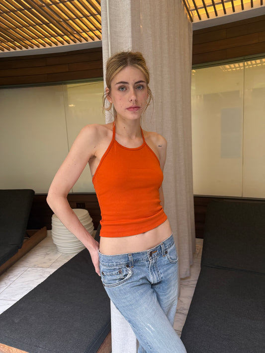 Calomel: Siki Halter Top - Sienna EXCLUSIVE