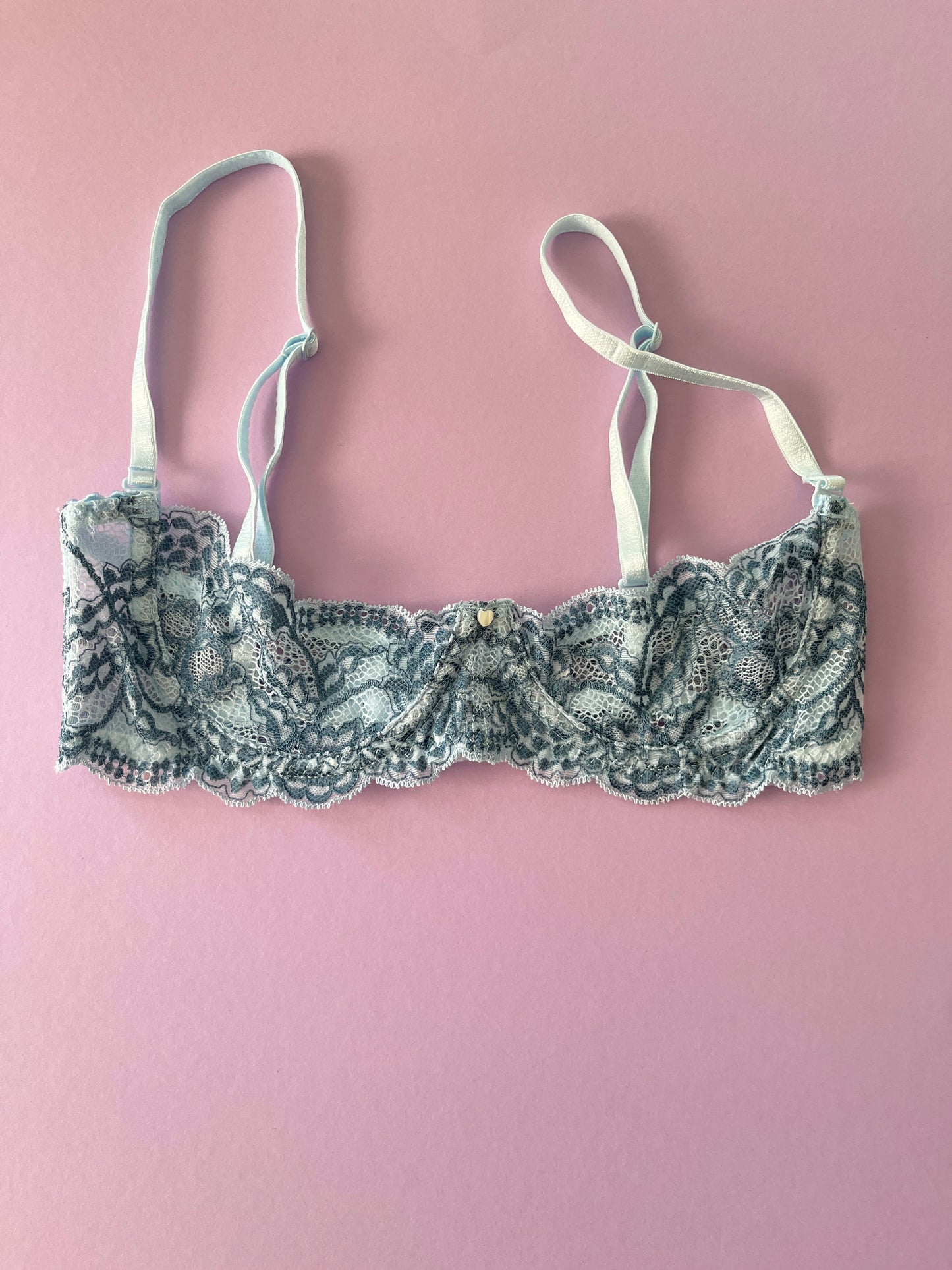 Clo: Fortuna Abierto Half Cup Bra - Imperial Blue