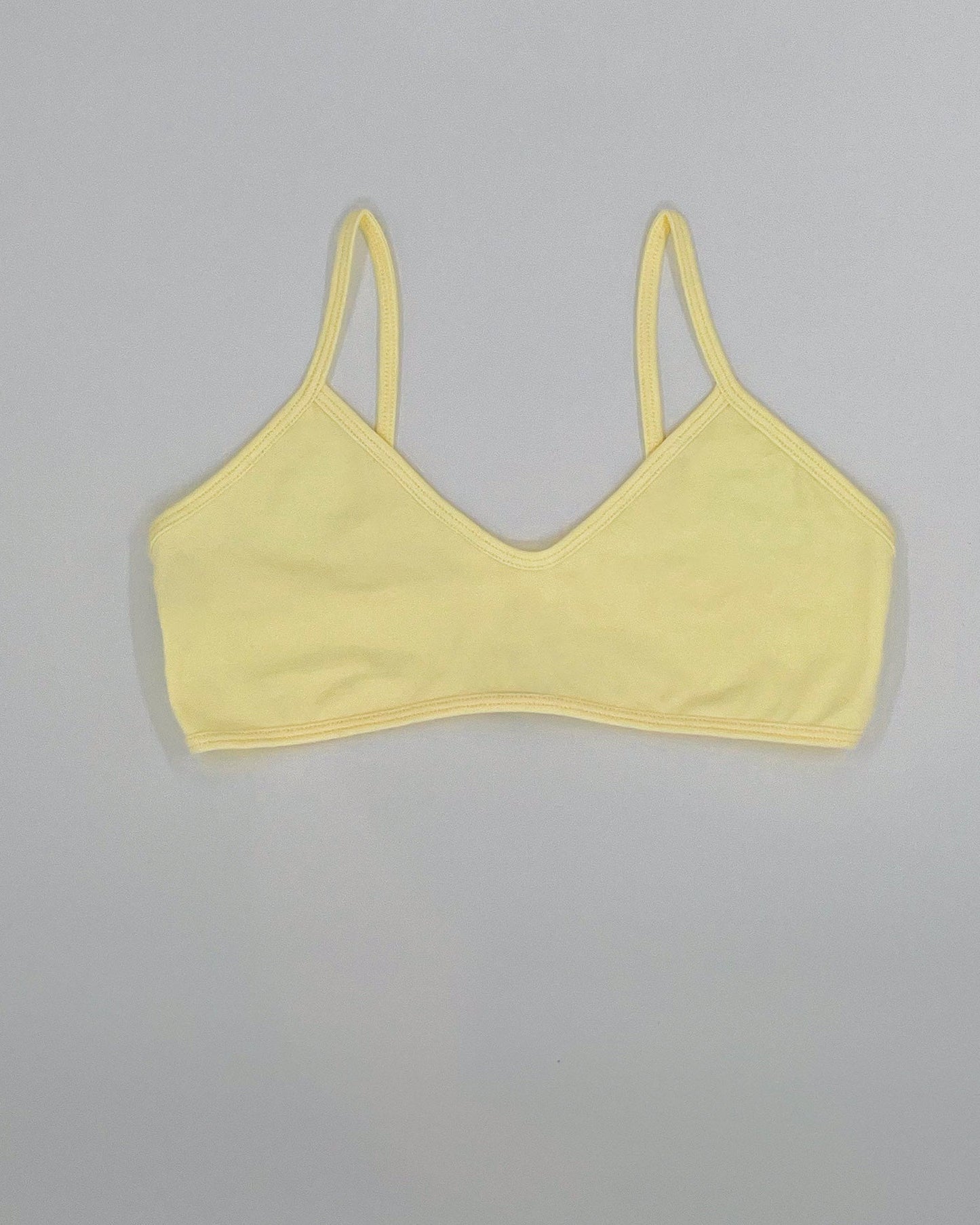 Calomel: Amaru Cotton Bralette - Pale