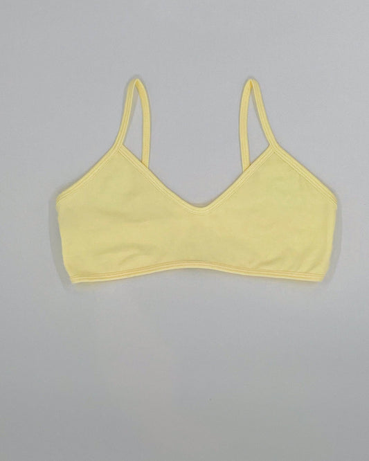 Calomel: Amaru Cotton Bralette - Pale