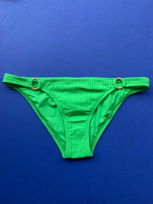 Melissa Odabash: Montenegro Bikini Bottom - Green Ribbed