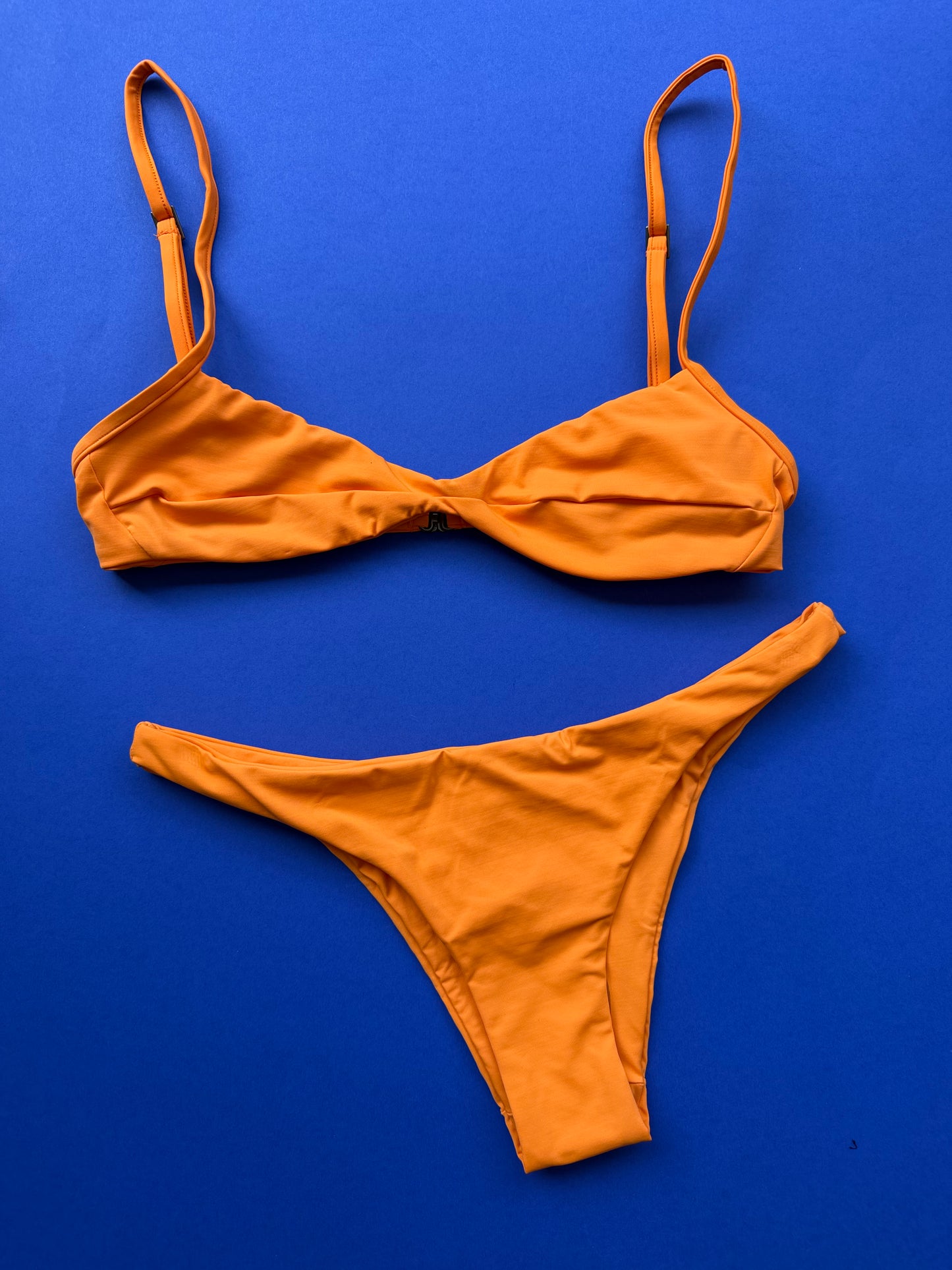 Haight: Monica Bikini Top - Mandarine Orange
