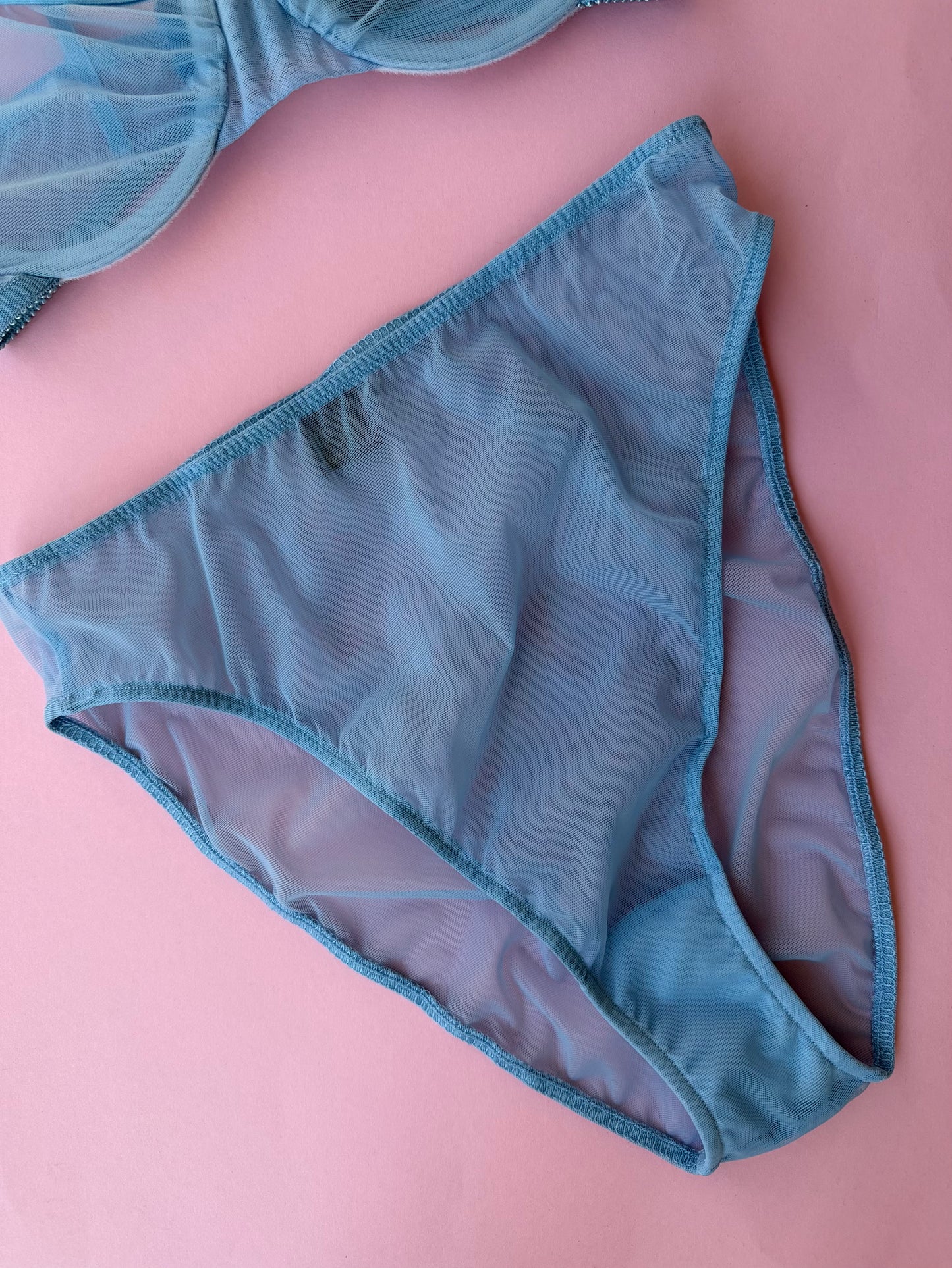 Only Hearts: Whisper High Cut Brief - Cascade