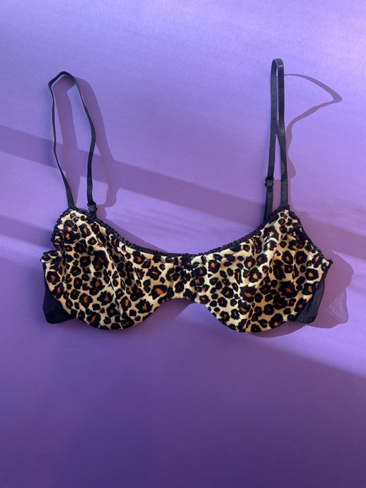 Only Hearts: Cat Nap Underwire Bra - Leopard
