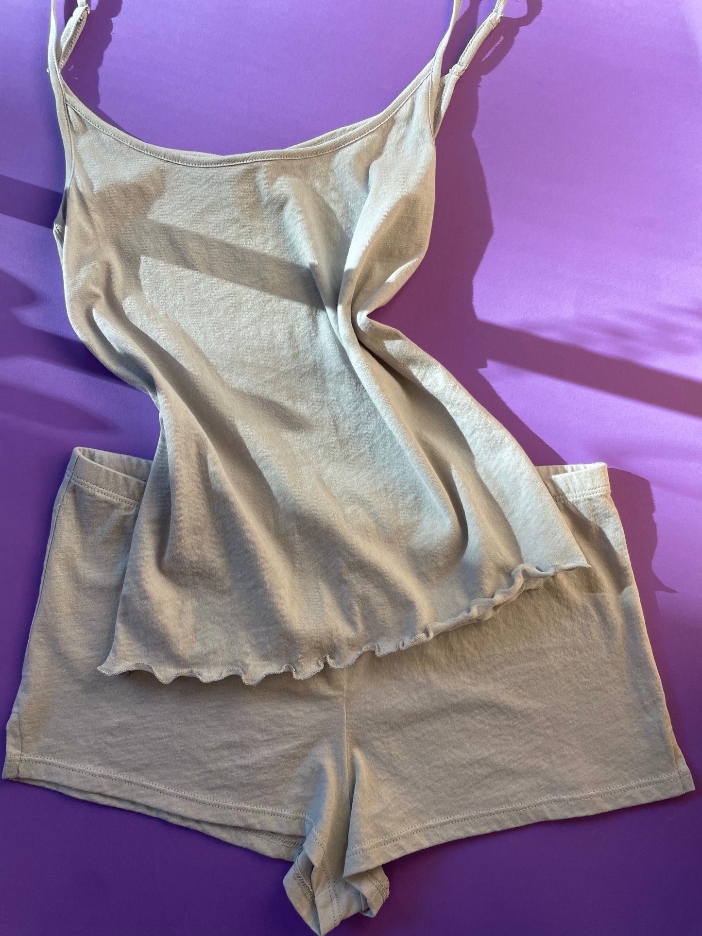 Only Hearts: Organic Cotton Boxer Shorts - Sage Gray