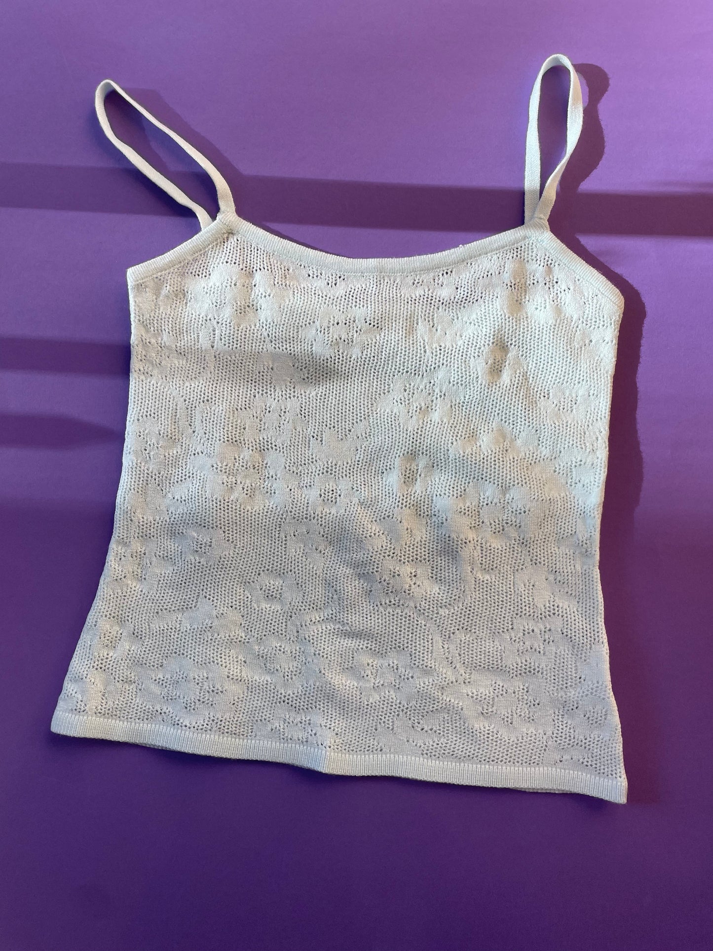 Sensual Tension: Ann 3D Knit Tank Top - Paradise