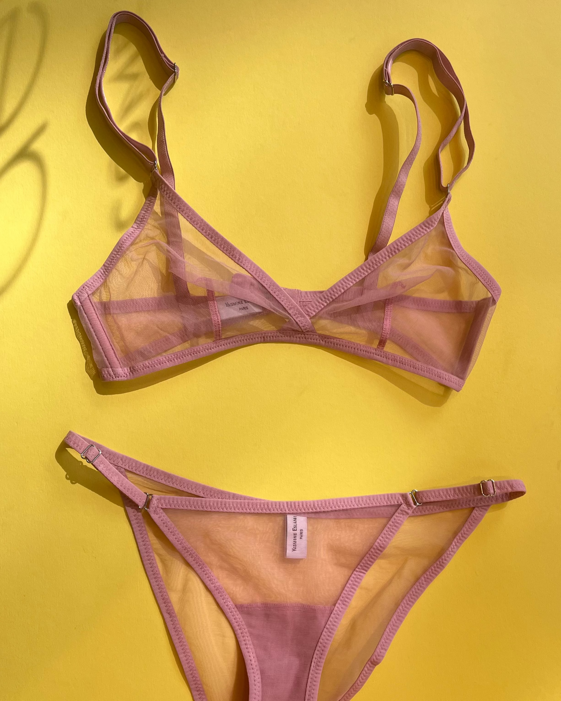 Yasmine Eslami: Jeanne Soft Bra - Mauve – Azaleas