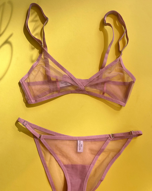 Yasmine Eslami: Jeanne Soft Bra - Mauve