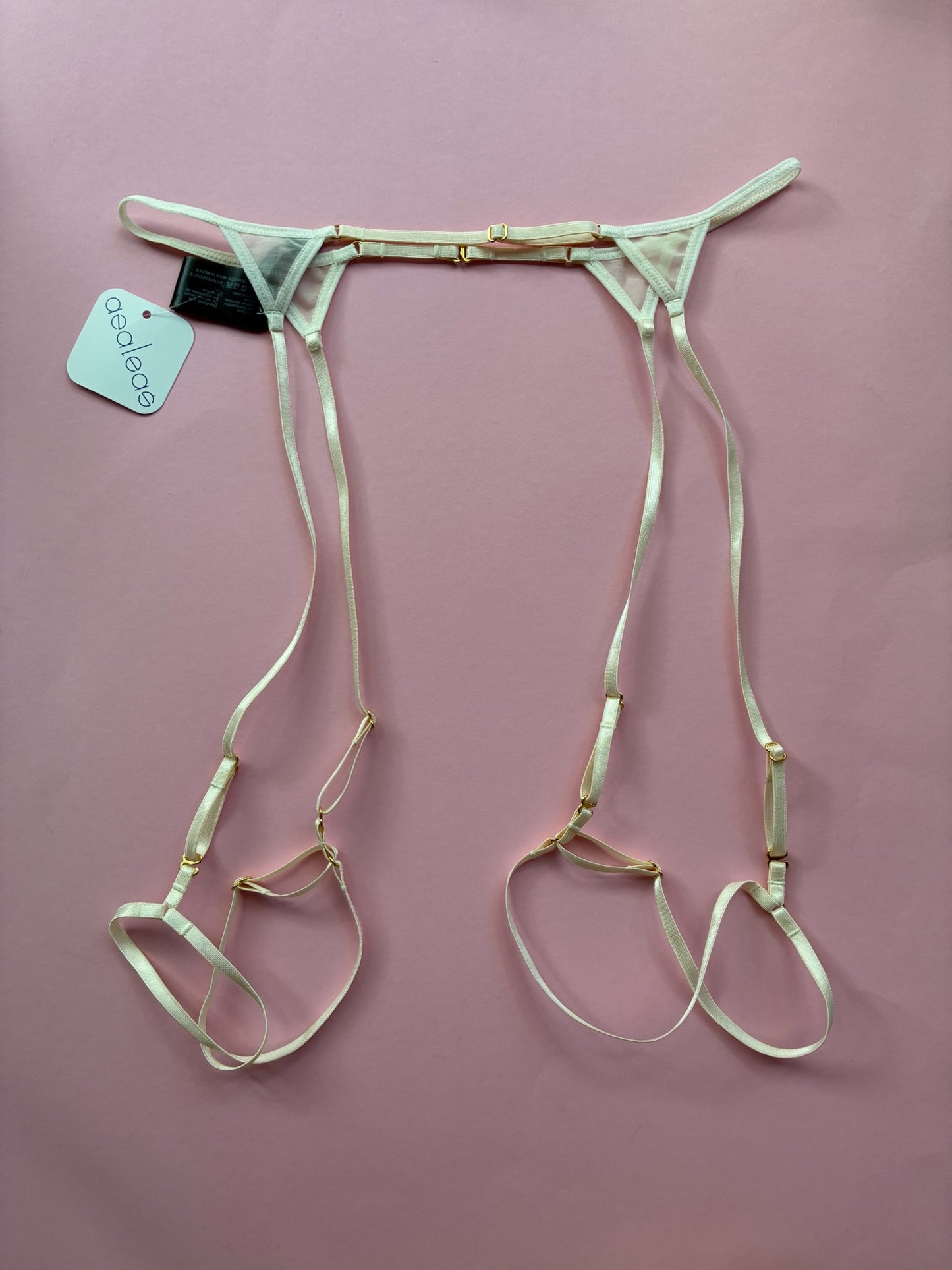 Marika Vera: Moore Garter Belt - Ivory