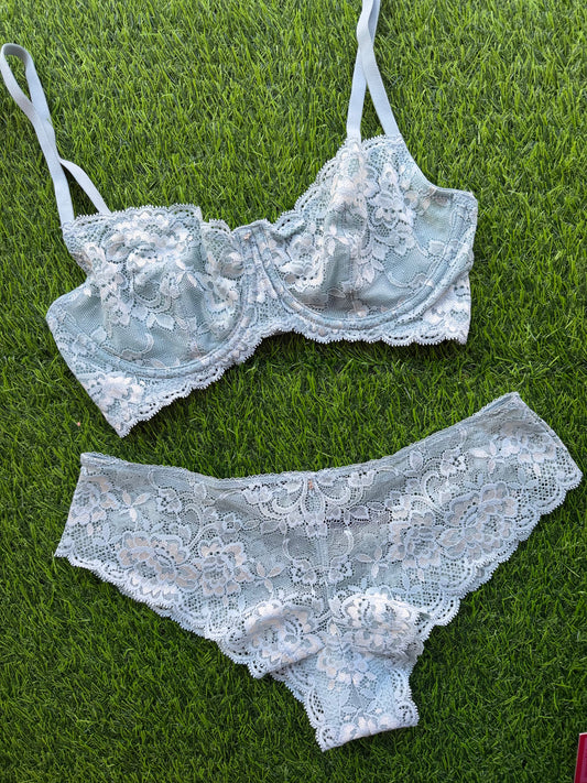 Montelle: Flirt Brazilian Brief - Dewdrop/Chantilly