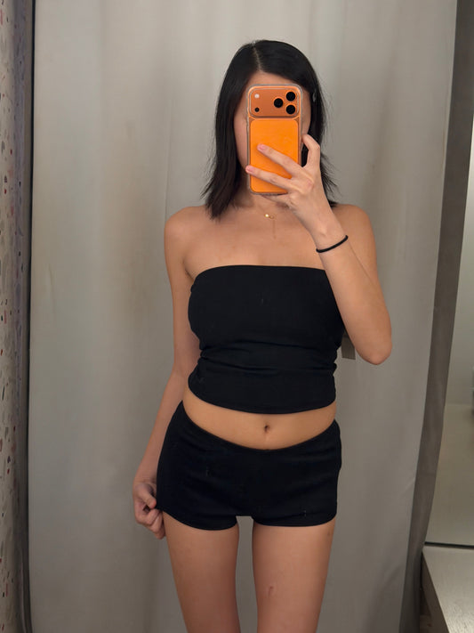 Calomel: Warmi Tube Top - Black