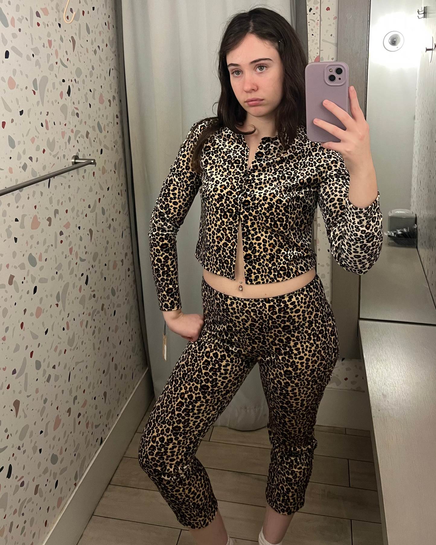Only Hearts: Cat Nap Capri Pants - Leopard
