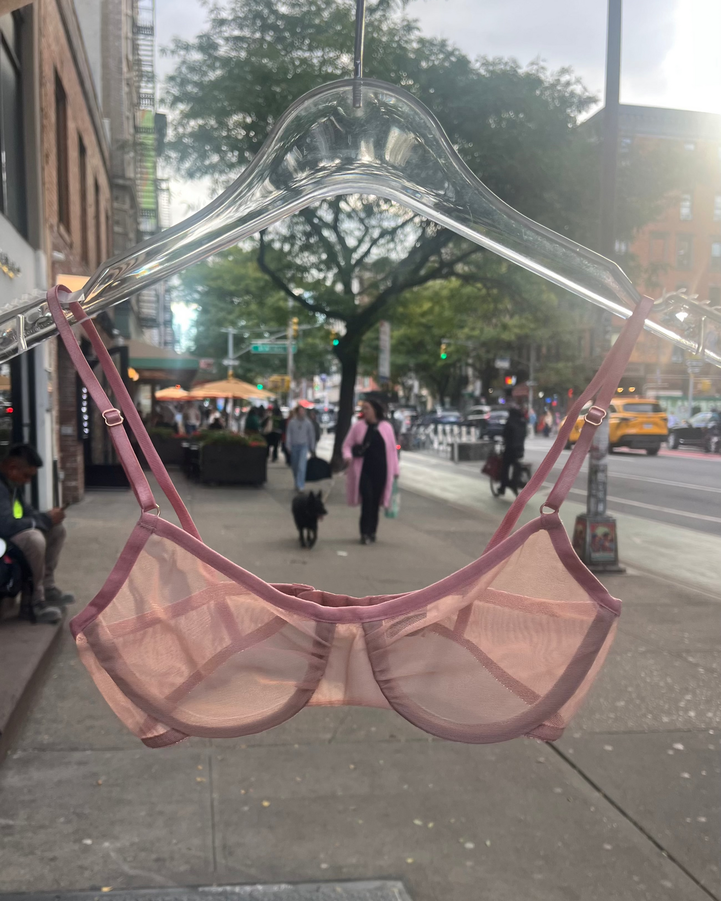 Only Hearts: Whisper Underwire Bra - Rosewater